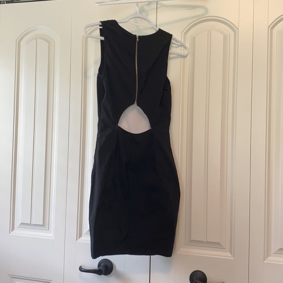 Mini Bebe Dress with front and back cutouts. - Picture 2 of 8